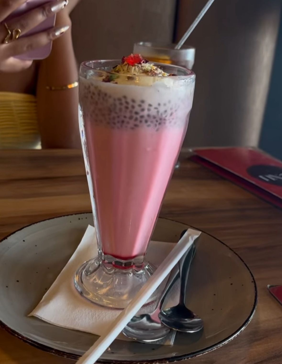 Dessert served at Spice Kitchen