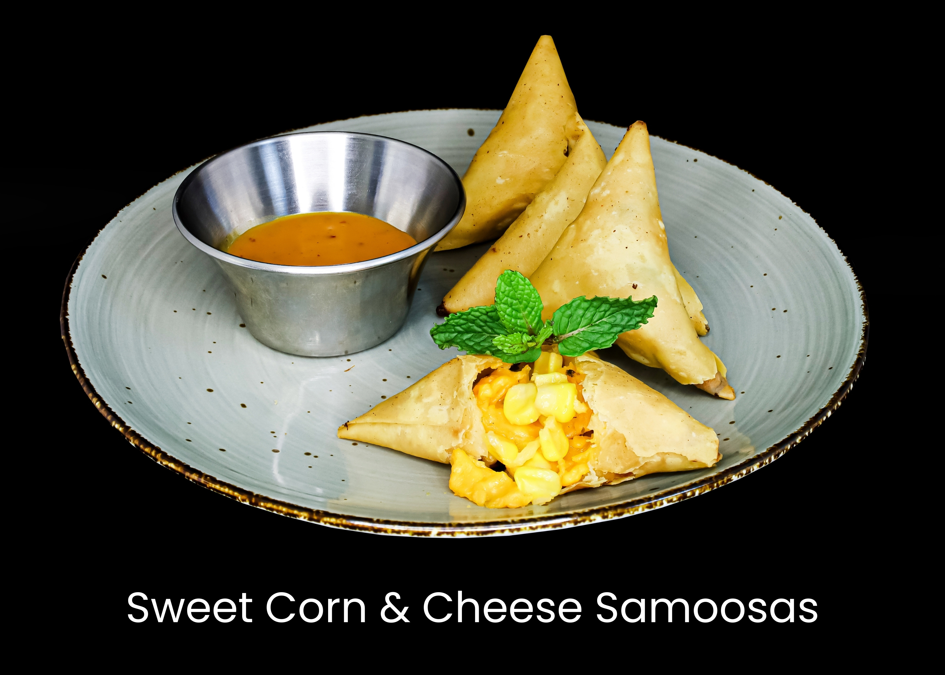 Cheese & Sweetcorn Samosas